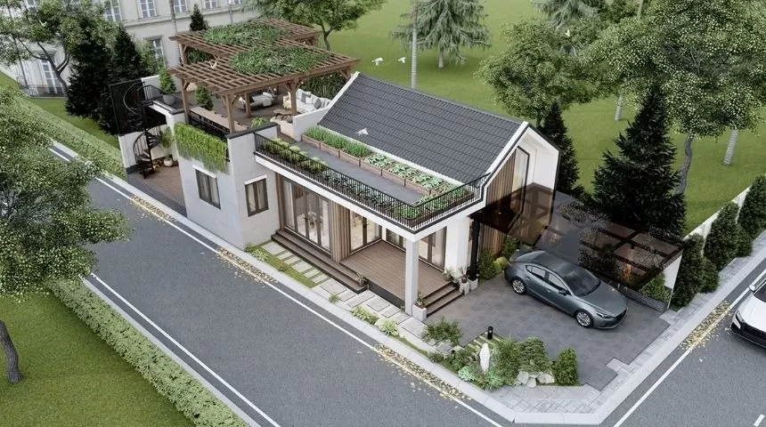 Phòng khách nên được đặt ở trung tâm nhà