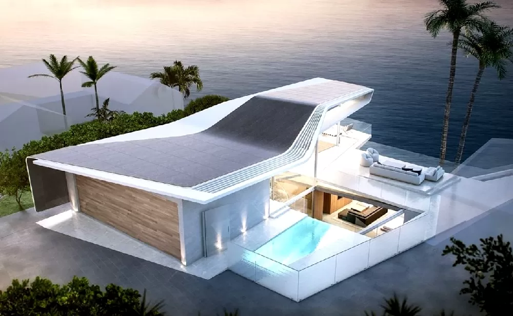 View biển đắt giá của căn biệt thự