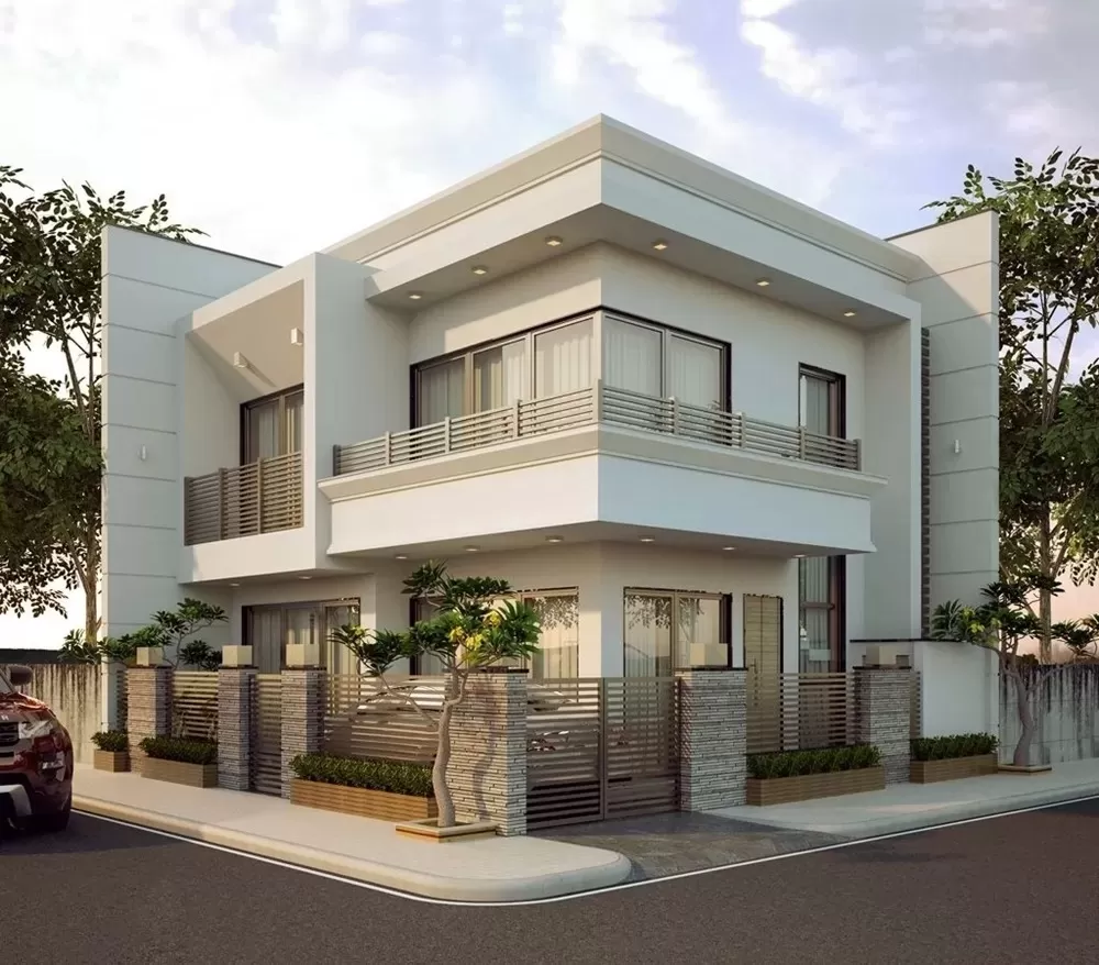 Biệt thự 2 mặt tiền được nhiều người đánh giá cao vì diện tích mặt tiền của loại hình nhà ở này rộng rãi, xây dựng kiến trúc đa dạng đẹp mắt