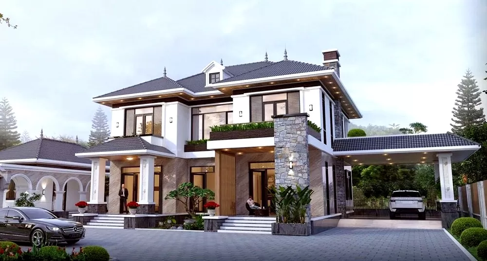 đường nét nổi bật tạo nên nét hiện đại và trẻ trung