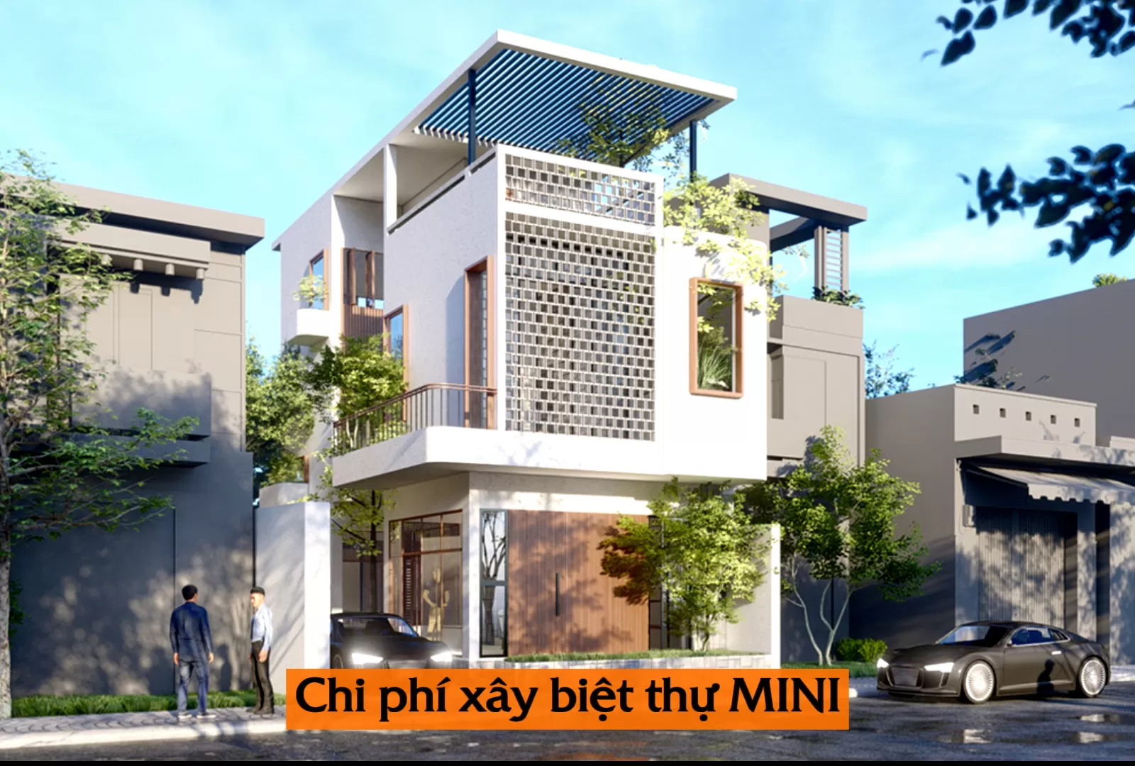 Cách tính toán và định giá chi phí xây biệt thự mini chi tiết nhất