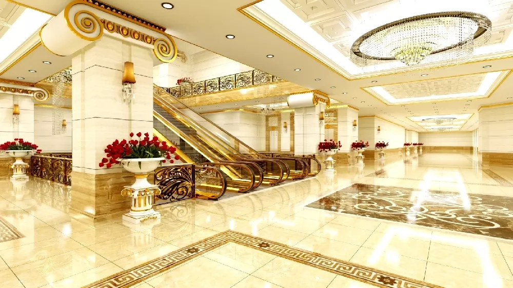 Lưu ý phân chia không gian cho khách sạn tân cổ điển