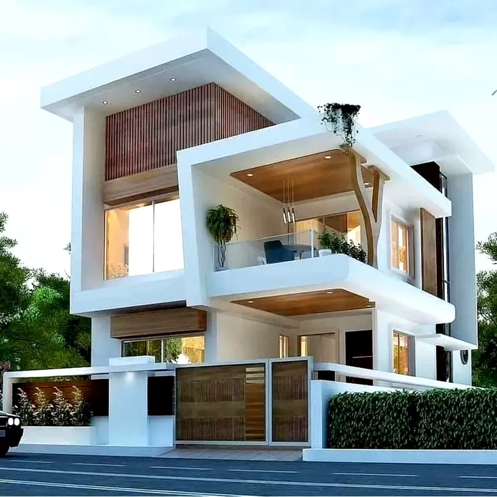 Mặt tiền thiết kế độc đáo thu hút ánh nhìn