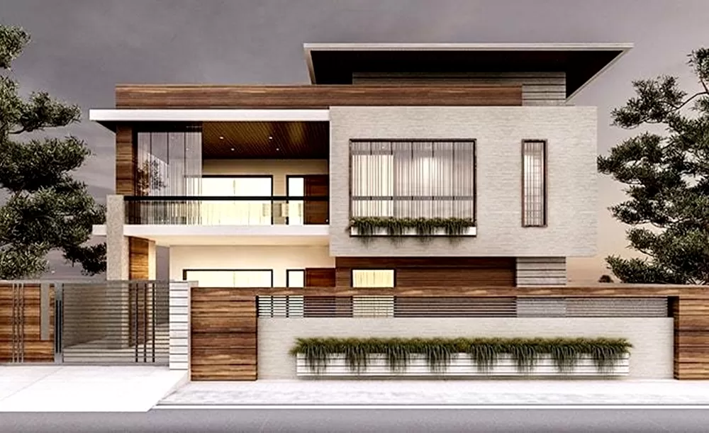 Không gian rộng lớn và thông thoáng là điểm mạnh của ngôi nhà nà