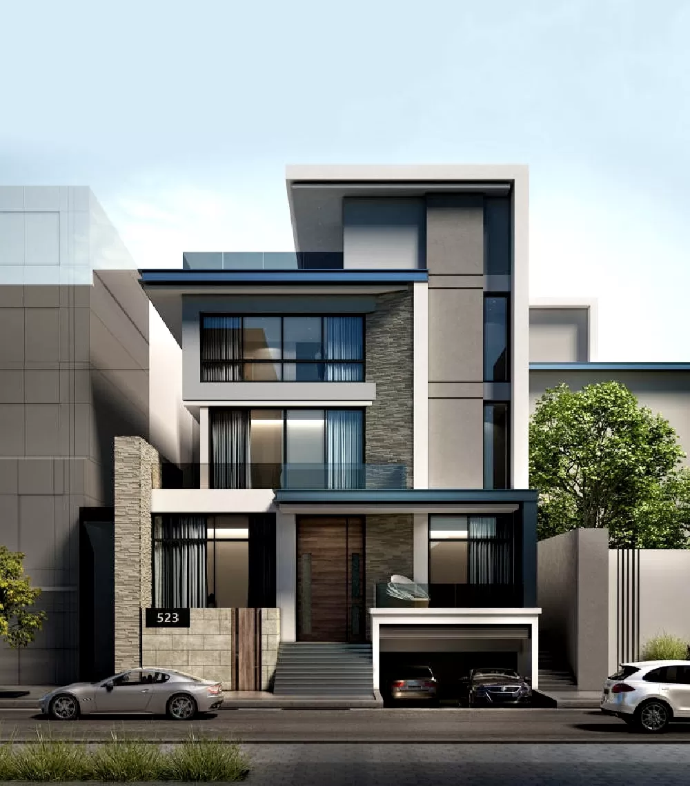 Bố trí không gian sinh hoạt riêng, chung phù hợp