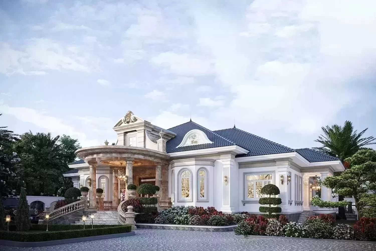 Mẫu thiết kế nhà tại ninh bình đẹp hợp xu hướng, công năng đáp ứng nhu cầu sử dụng của gia đình