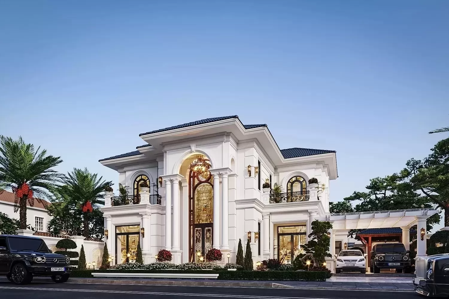 Mẫu thiết kế nhà tại ninh bình đẹp hợp xu hướng, công năng đáp ứng nhu cầu sử dụng của gia đình