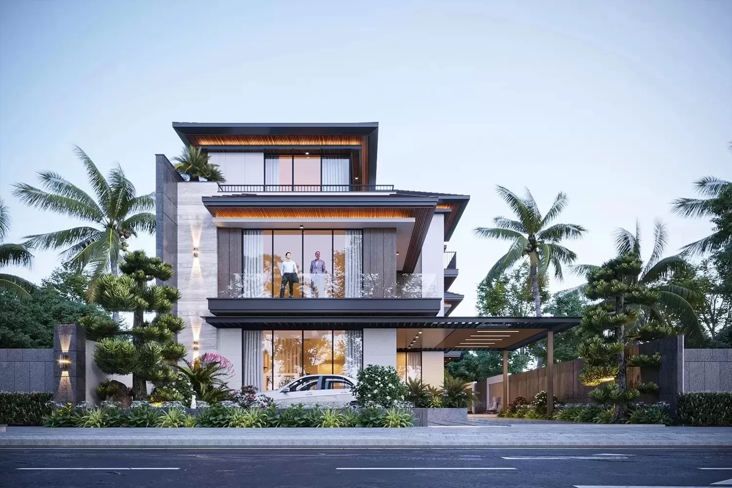 Mẫu thiết kế nhà tại ninh bình đẹp hợp xu hướng, công năng đáp ứng nhu cầu sử dụng của gia đình