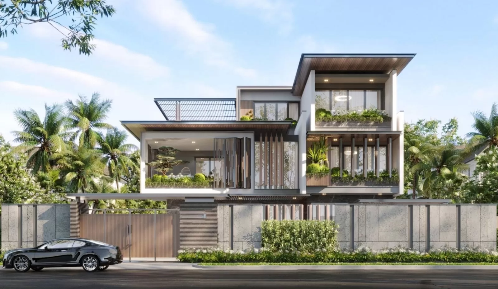 Phong cách thiết kế biệt thự hiện đại Hà Nam