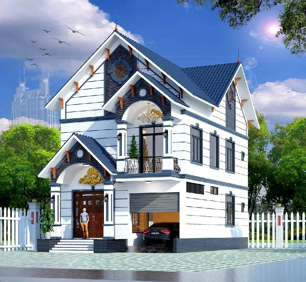 Ngôi nhà thiết kế tiện nghi