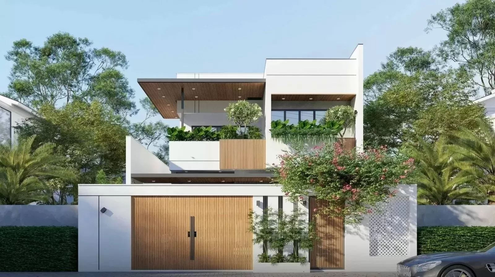 Những căn nhà 2 tầng 4 phòng ngủ 80m2 có kiến trúc thiết kế đa dạng, tính thẩm mỹ cao và công năng phù hợp với nhiều gia đình.