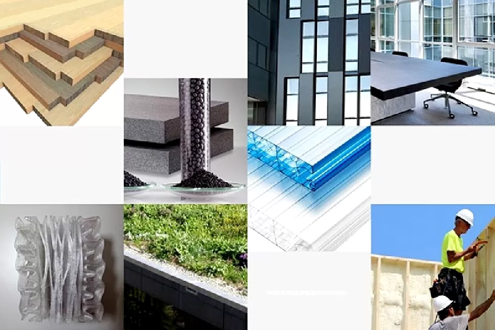Vật liệu được sử dụng cho ngành xây dựng trong tương lai.