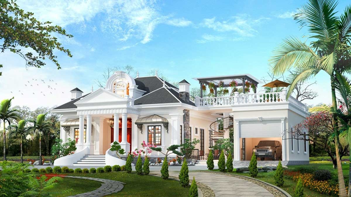 Tính toán độ dốc của mái nhật