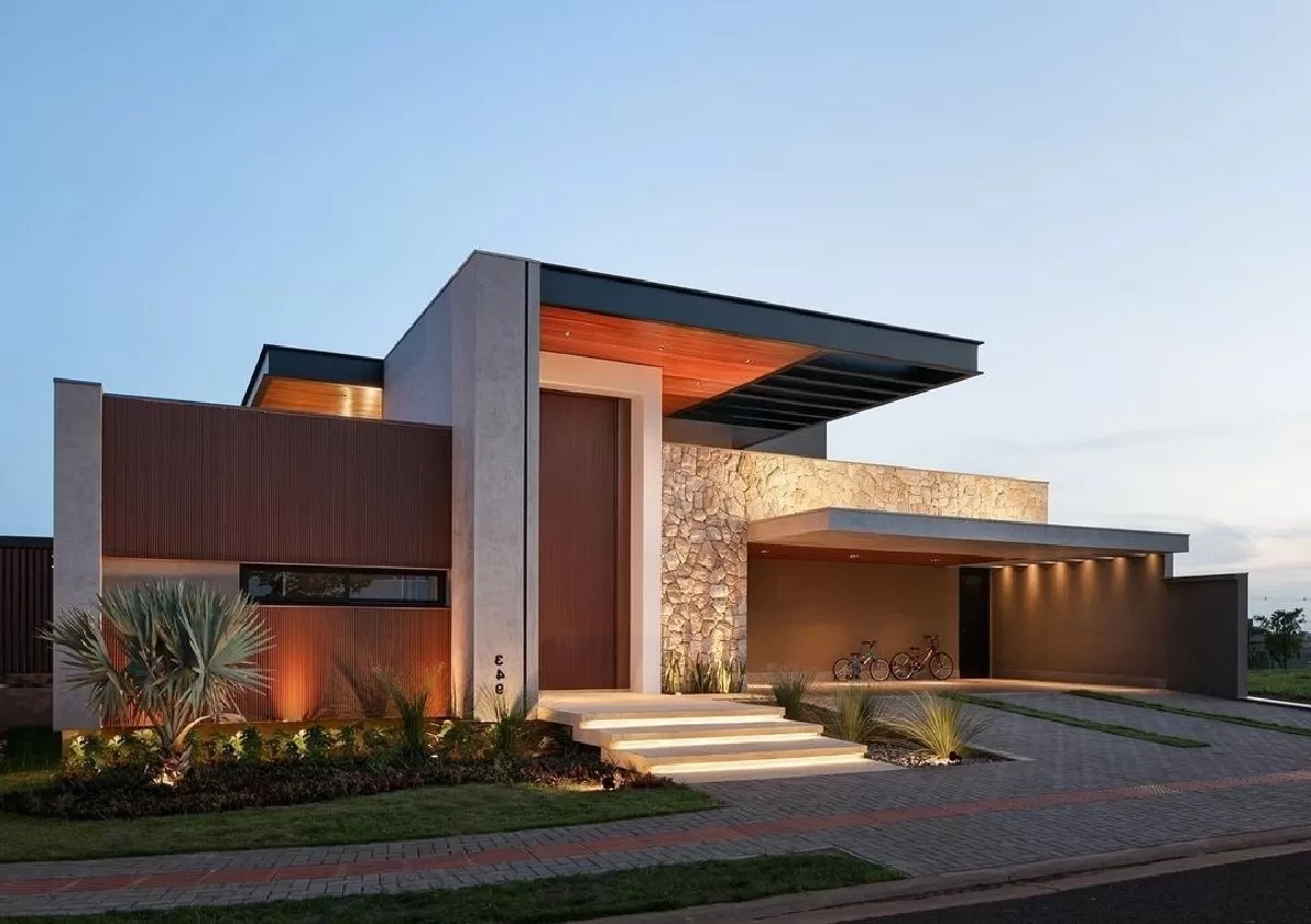 Ngôi nhà chủ yếu sử dụng màu trung tính làm màu chủ đạo