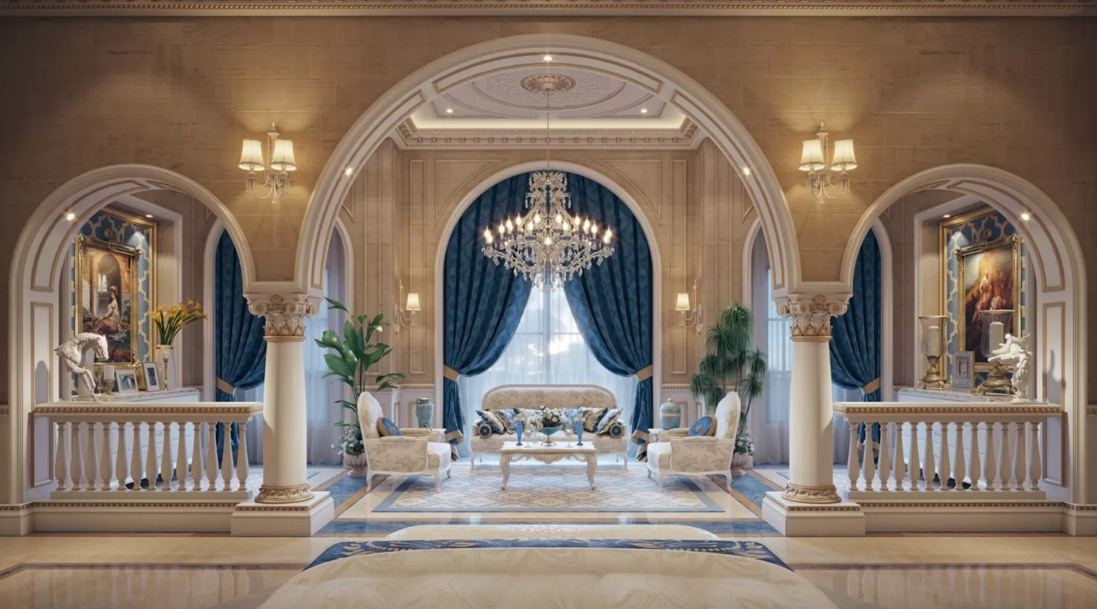 Các thiết bị nội thất trong phòng đều được sử dụng đồng màu