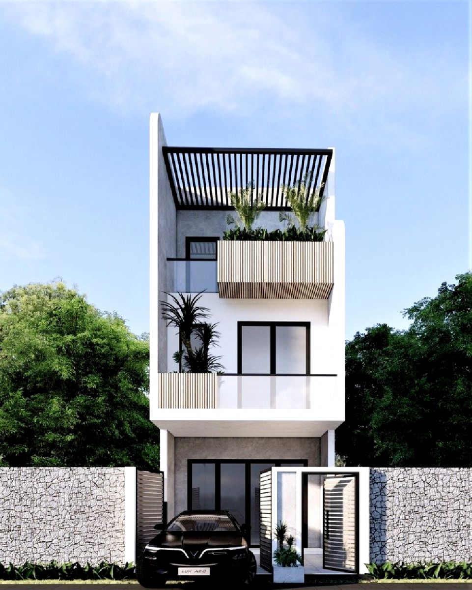 Nhà hộp 3 tầng có chi phí xây dựng phù hợp cho nhiều chủ đầu tư