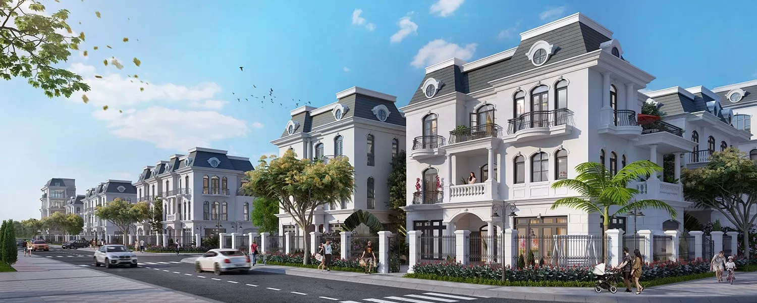 Mẫu biệt thự liền kề 3 tầng