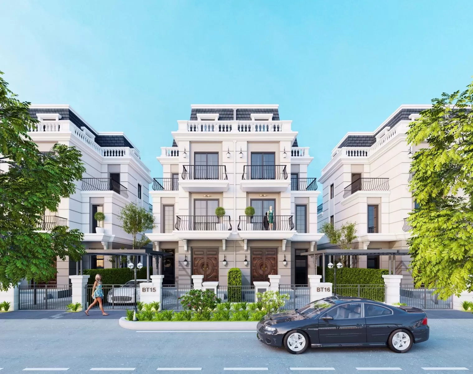 Thiết kế biệt thự liền kề phong cách Scandinavian