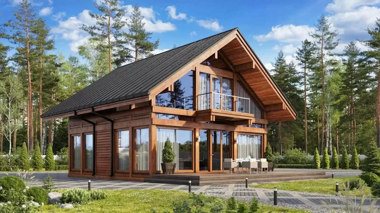 Không gian nhà gỗ homestay mộc mạc, ấm cúng giữa thiên nhiên xanh