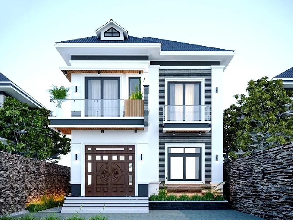 Kiến trúc nhà phố đơn giản