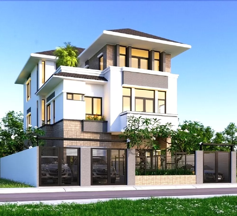 Ngôi nhà Sở hữu vẻ đẹp trang nhã, tinh tế, công năng khoa học tiện nghi,