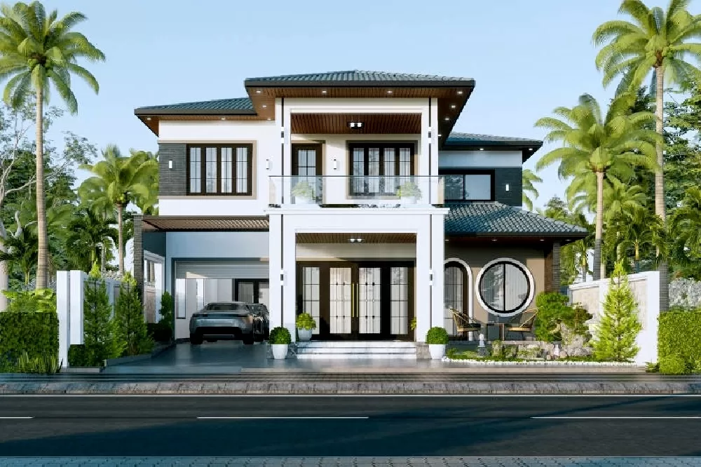 Nên tận dụng các chất liệu nguyên bản nhất để đưa vào xây dựng như: gỗ, đá, gốm, sứ, ngói,