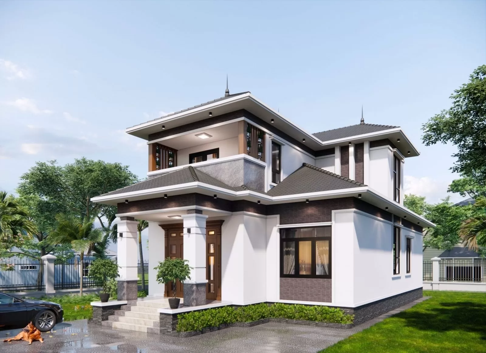 Có thể mất 10 - 30 triệu để thuê kiến trúc sư thiết kế nhà vườn 600 triệu