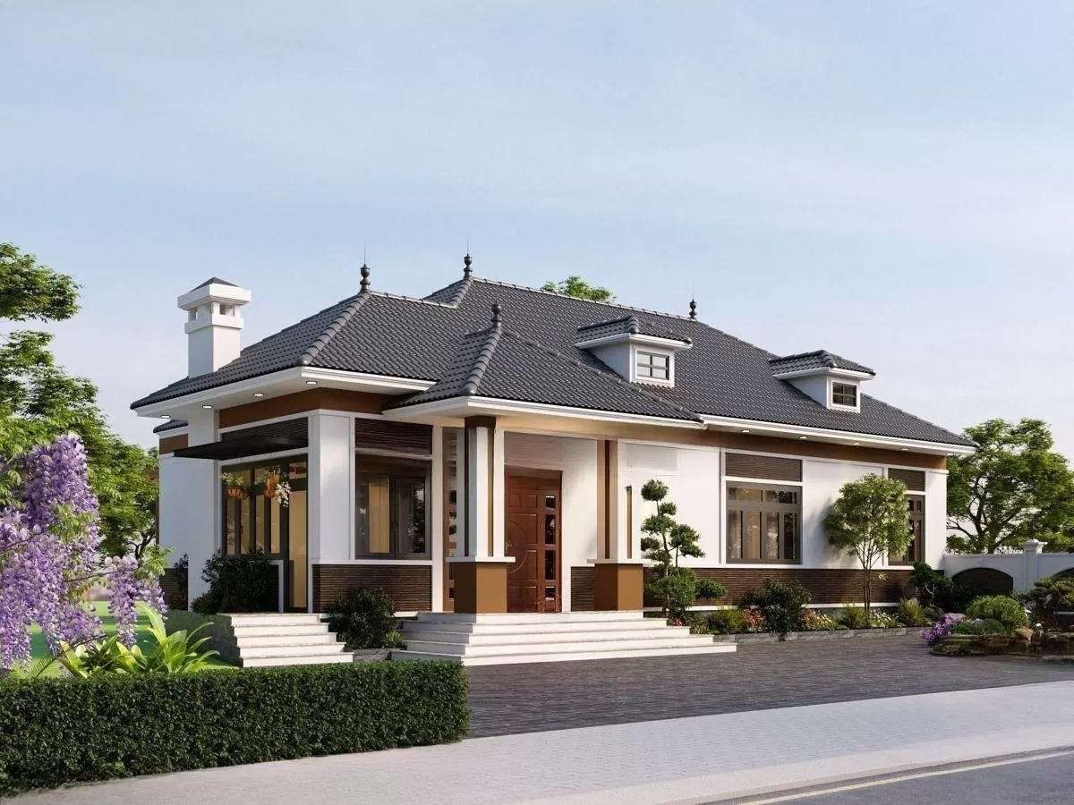 Mẹo tối ưu không gian cho nhà mặt tiền 8m sâu 5m