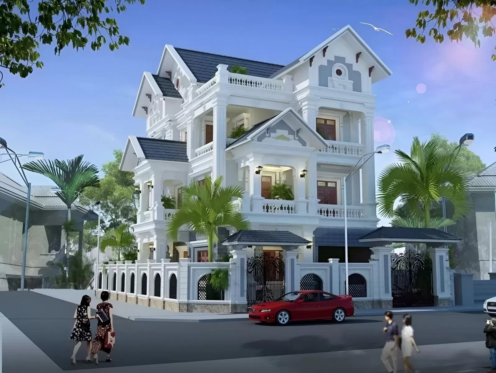 37 Mẫu biệt thự 6 phòng ngủ rộng và tiện nghi cho gia đình nhiều thế hệ