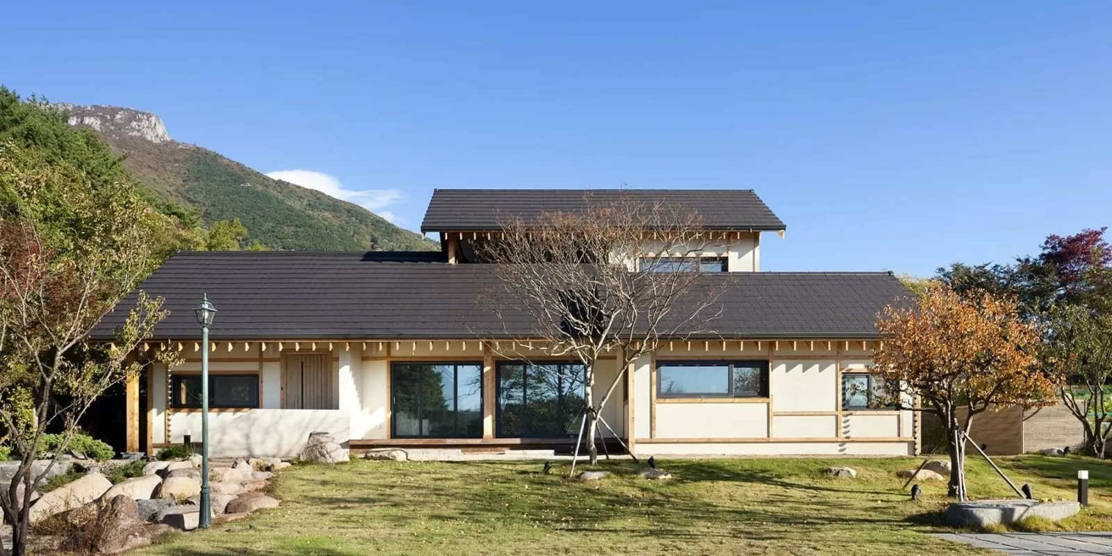 Biệt thự trệt sân vườn kiểu Hàn Quốc 150m2