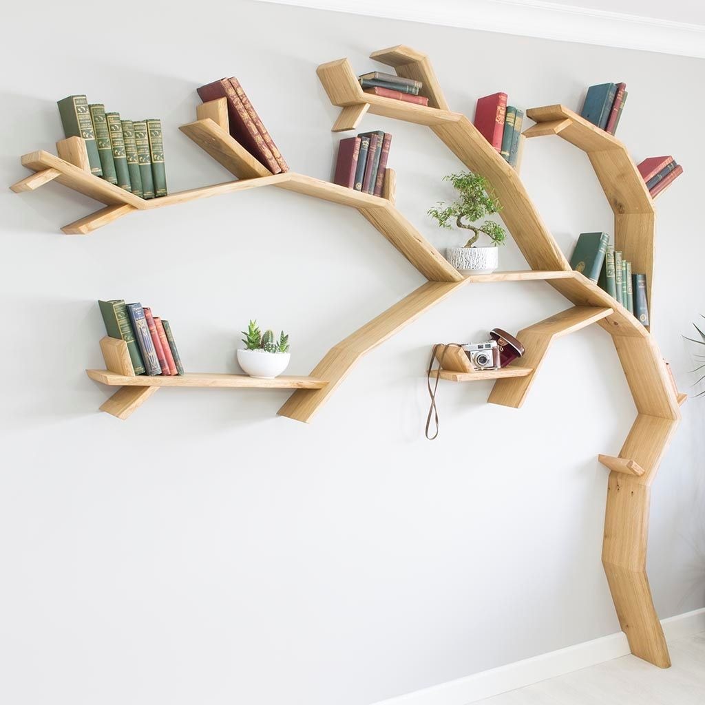 Trang trí mẫu nhà Hàn Quốc 1 tầng bằng kệ sách