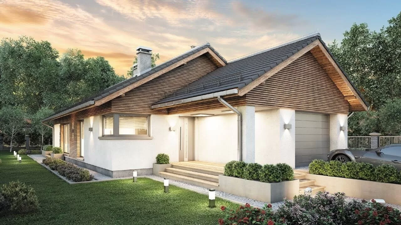 Không gian sống tiện nghi với thiết kế nhà mặt tiền 7m có tầng hầm