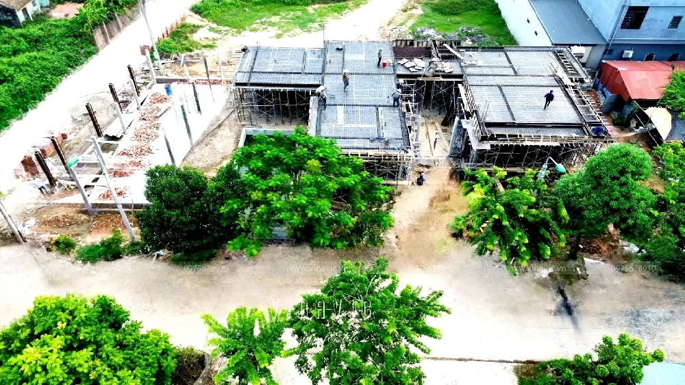 Thi công hạng mục phần thô biệt thự cao cấp