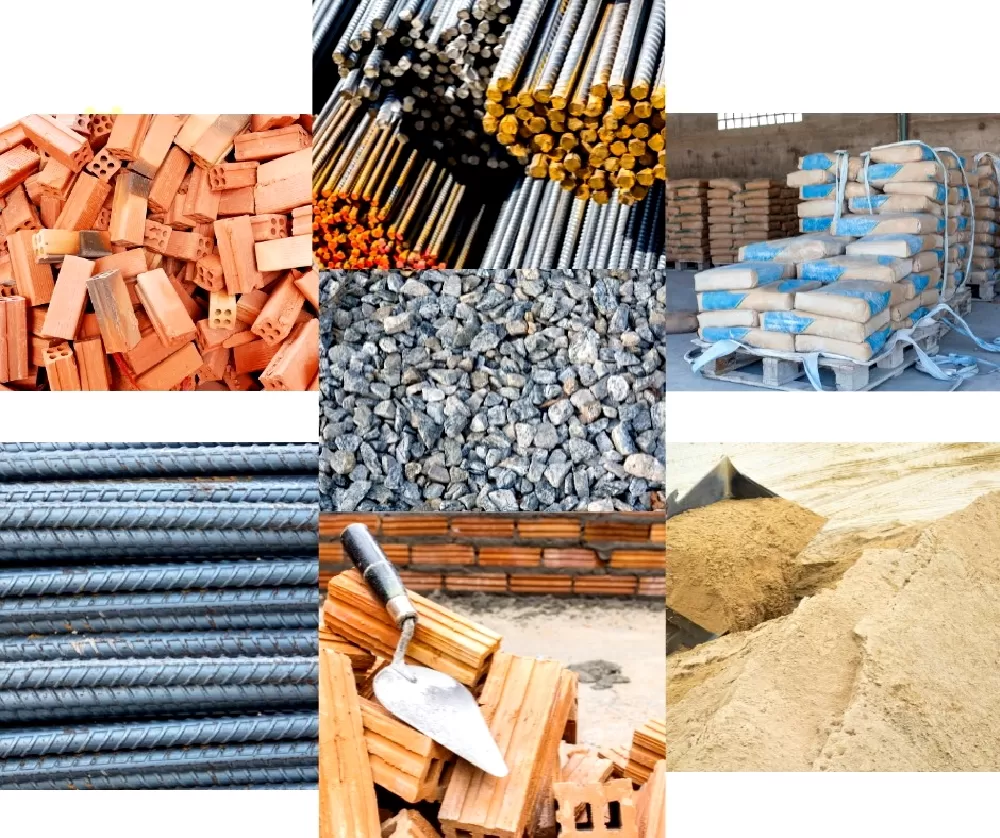 Vật liệu xây dựng biệt thự