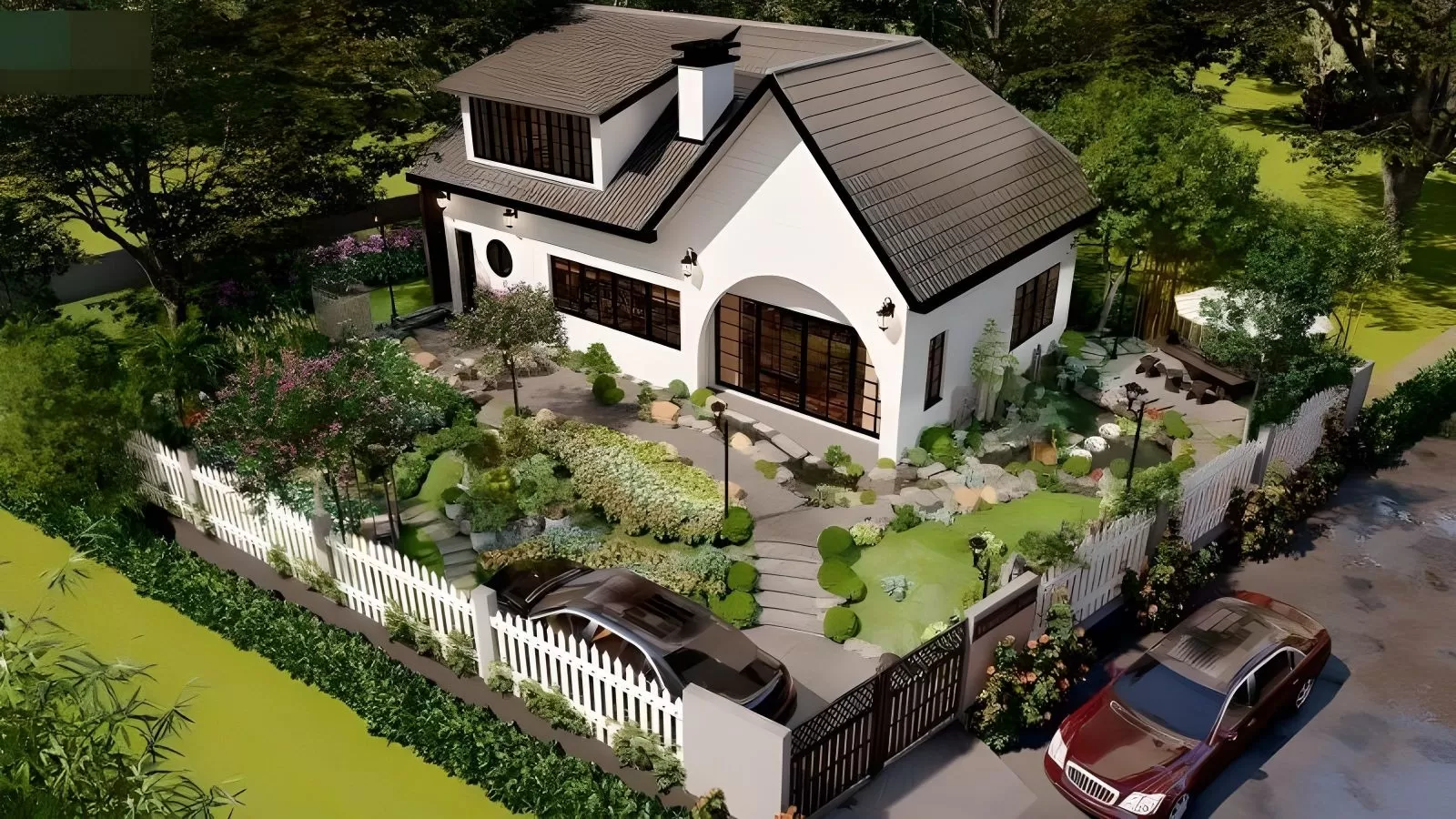 Nhà vườn nông thôn nam bộ là loại nhà ở theo kiến trúc nhà vườn, mang theo sự giản dị, mộc mạc đúng như bản chất thuộc về người dân sông nước