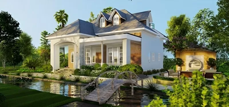 Nhà vườn nông thôn nam bộ là loại nhà ở theo kiến trúc nhà vườn, mang theo sự giản dị, mộc mạc đúng như bản chất thuộc về người dân sông nước