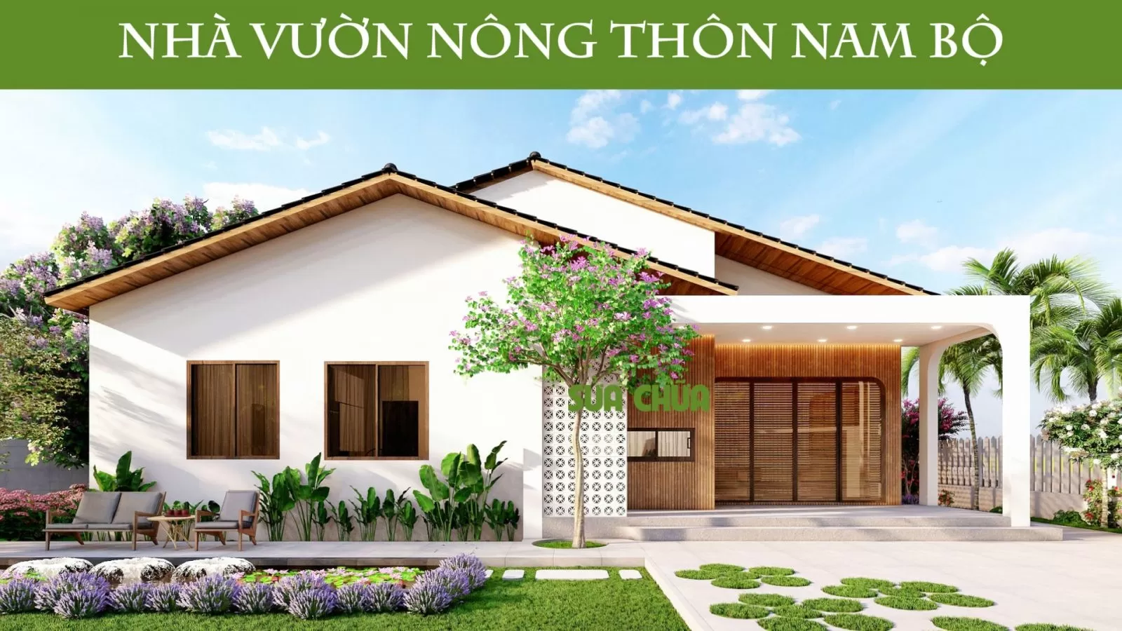 Nhà vườn nông thôn nam bộ