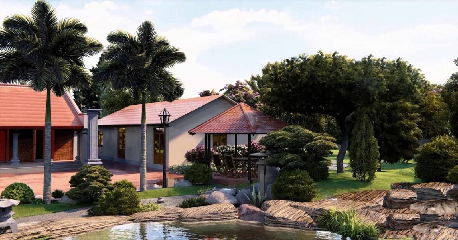 Kết cấu nhà đặc sắc