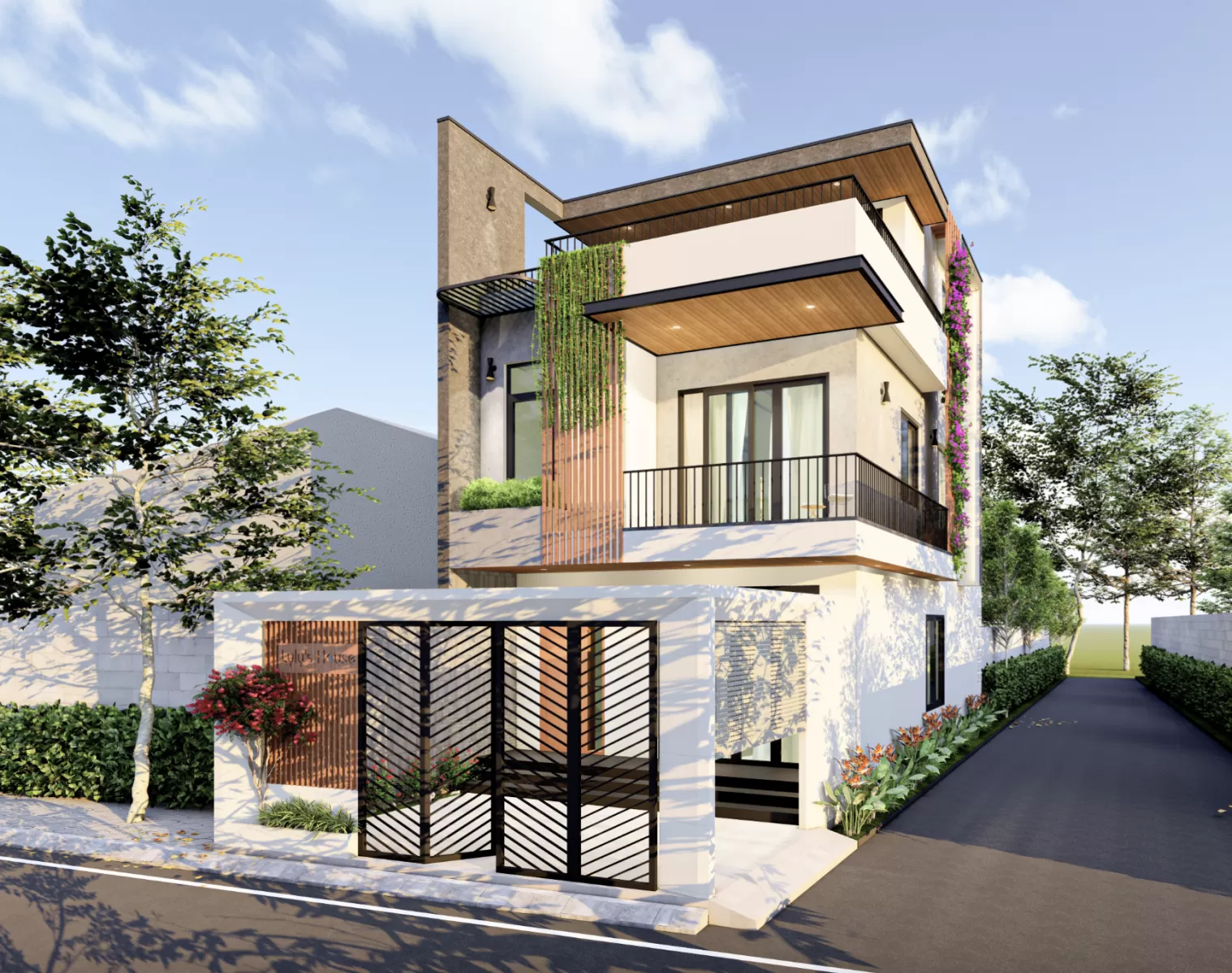 Các mẫu nhà 3 tầng 7x10m ngày càng trở nên phổ biến tại Việt Nam