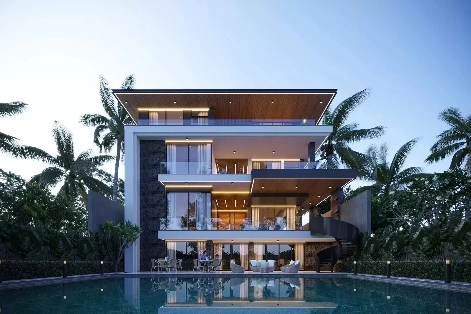 Tham khảo các mẫu nhà 3 tầng 200m2 phổ biến hiện nay