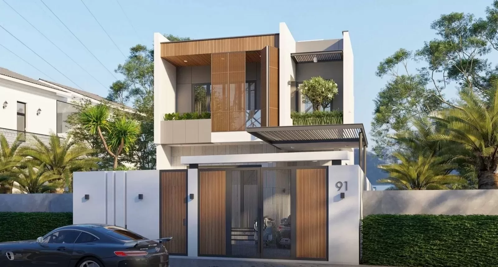 mẫu nhà 2 tầng 140m2 đang là sự lựa chọn hàng đầu của nhiều gia đình bơi diện tích nhỏ xinh, giá thành xây dựng hợp lý