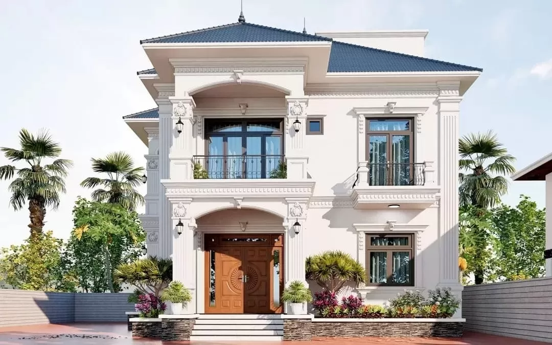 mẫu nhà 2 tầng 140m2 đang là sự lựa chọn hàng đầu của nhiều gia đình bơi diện tích nhỏ xinh, giá thành xây dựng hợp lý