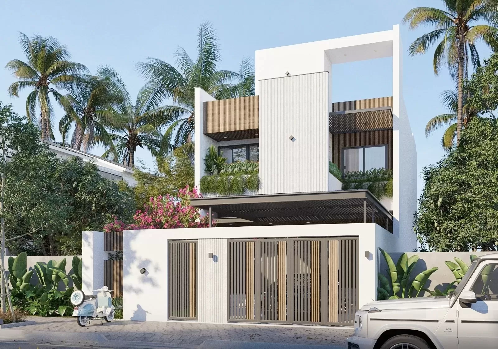 mẫu nhà 2 tầng 140m2 đang là sự lựa chọn hàng đầu của nhiều gia đình bơi diện tích nhỏ xinh, giá thành xây dựng hợp lý