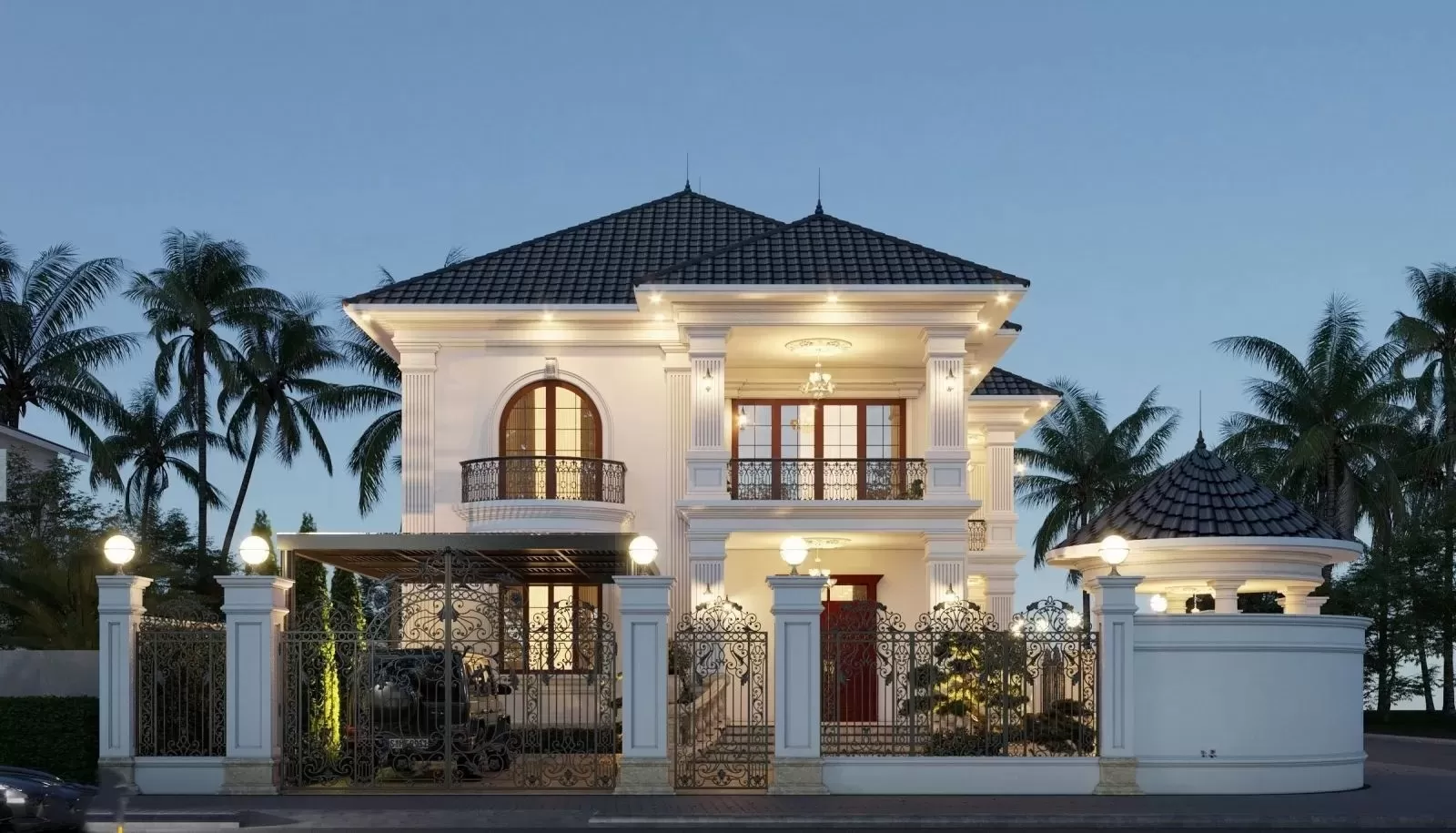 mẫu nhà 2 tầng 140m2 đang là sự lựa chọn hàng đầu của nhiều gia đình bơi diện tích nhỏ xinh, giá thành xây dựng hợp lý