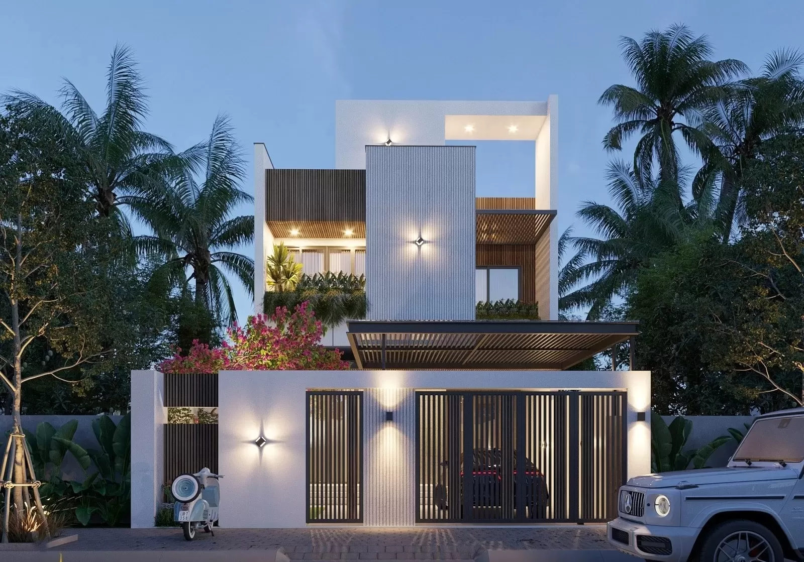 mẫu nhà 2 tầng 140m2 đang là sự lựa chọn hàng đầu của nhiều gia đình bơi diện tích nhỏ xinh, giá thành xây dựng hợp lý