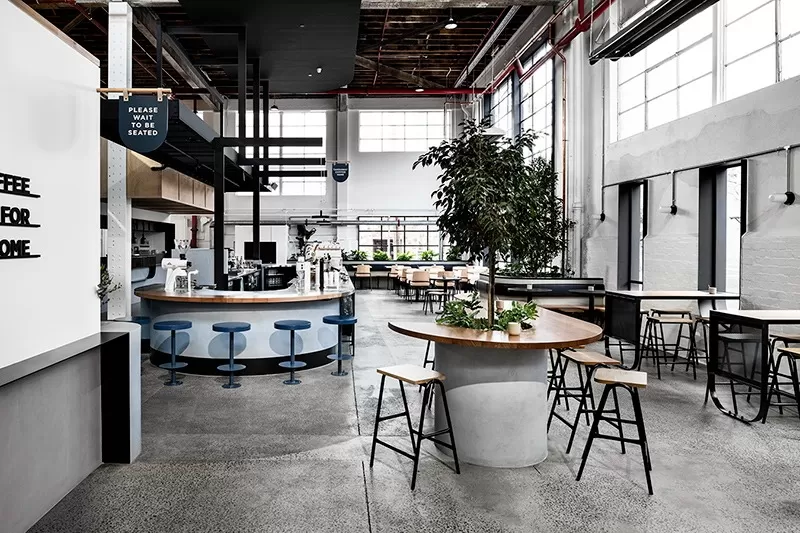 Quán cafe khung thép mang tới không gian quán ấn tượng, tính thẩm mỹ cao và tiết kiệm chi phí đầu tư