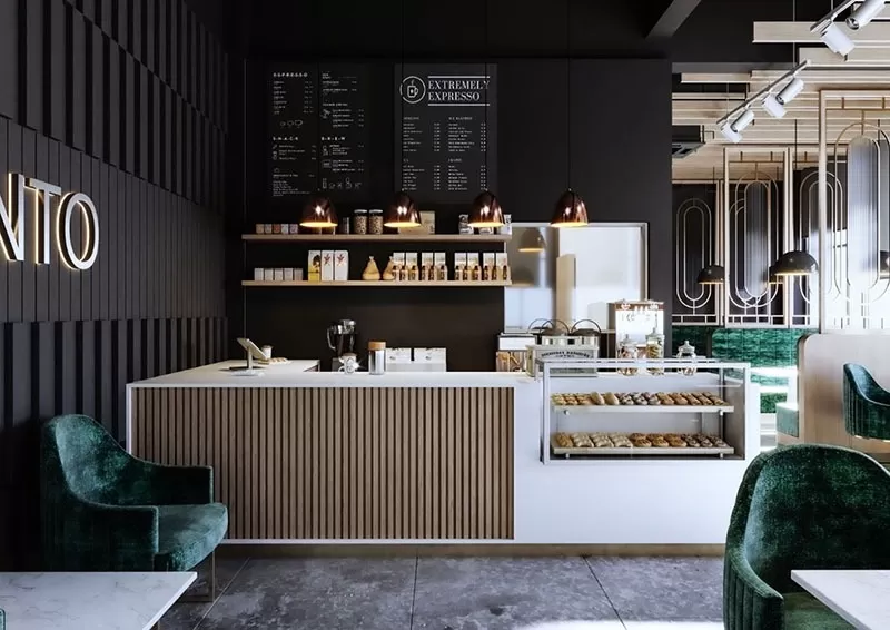 Quán cafe khung thép mang tới không gian quán ấn tượng, tính thẩm mỹ cao và tiết kiệm chi phí đầu tư