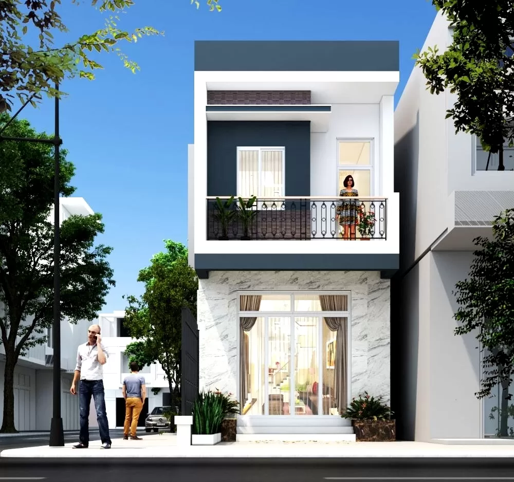 Mẫu nhà ống giá rẻ ở nông thôn