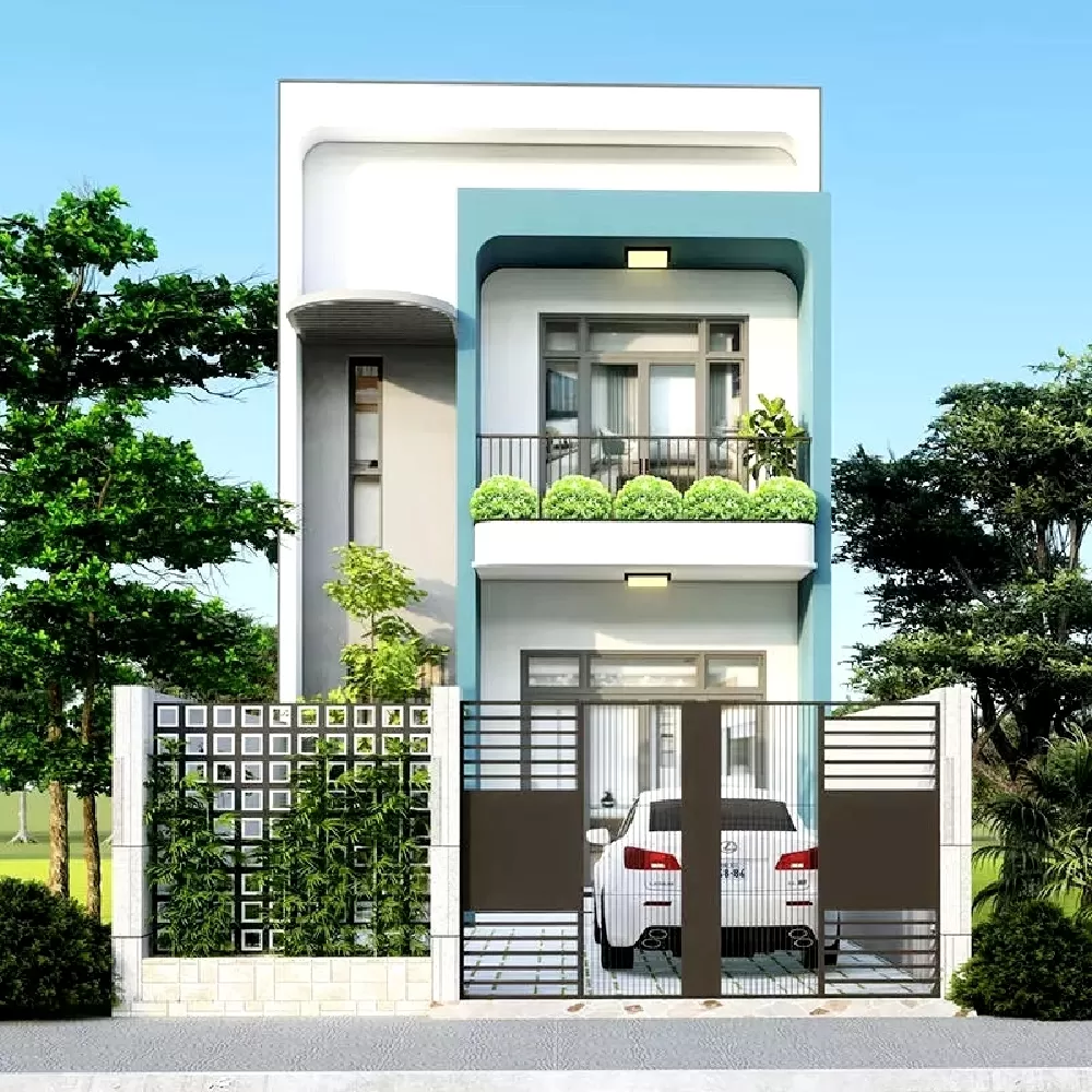 Nhà 2 tầng tăng không gian sử dụng cho gia đình