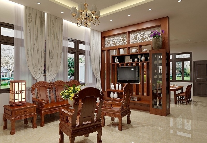 Đồ nội thất bằng gỗ được lựa chọn chủ yếu